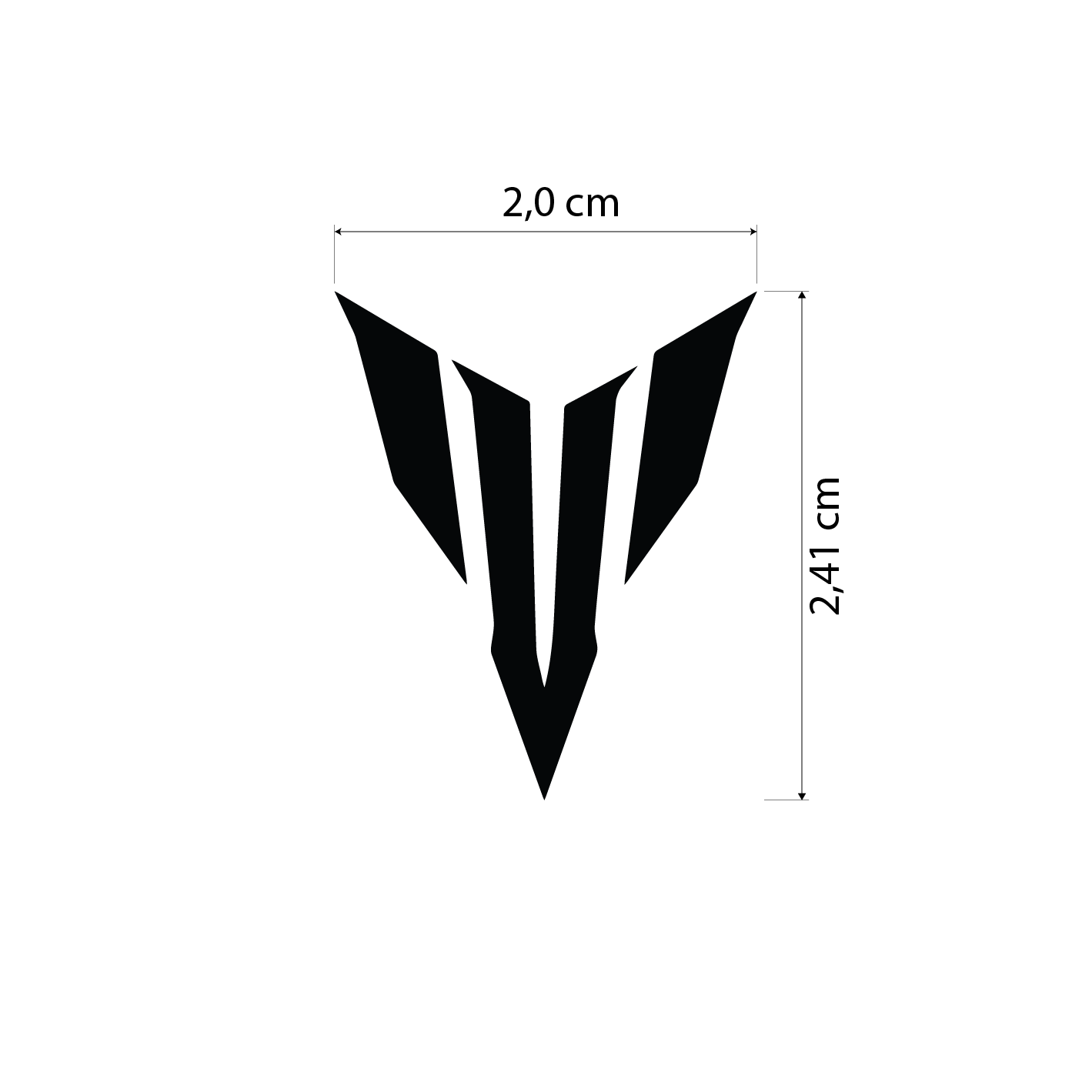 Yamaha MT Logo (Dark Side Logo)