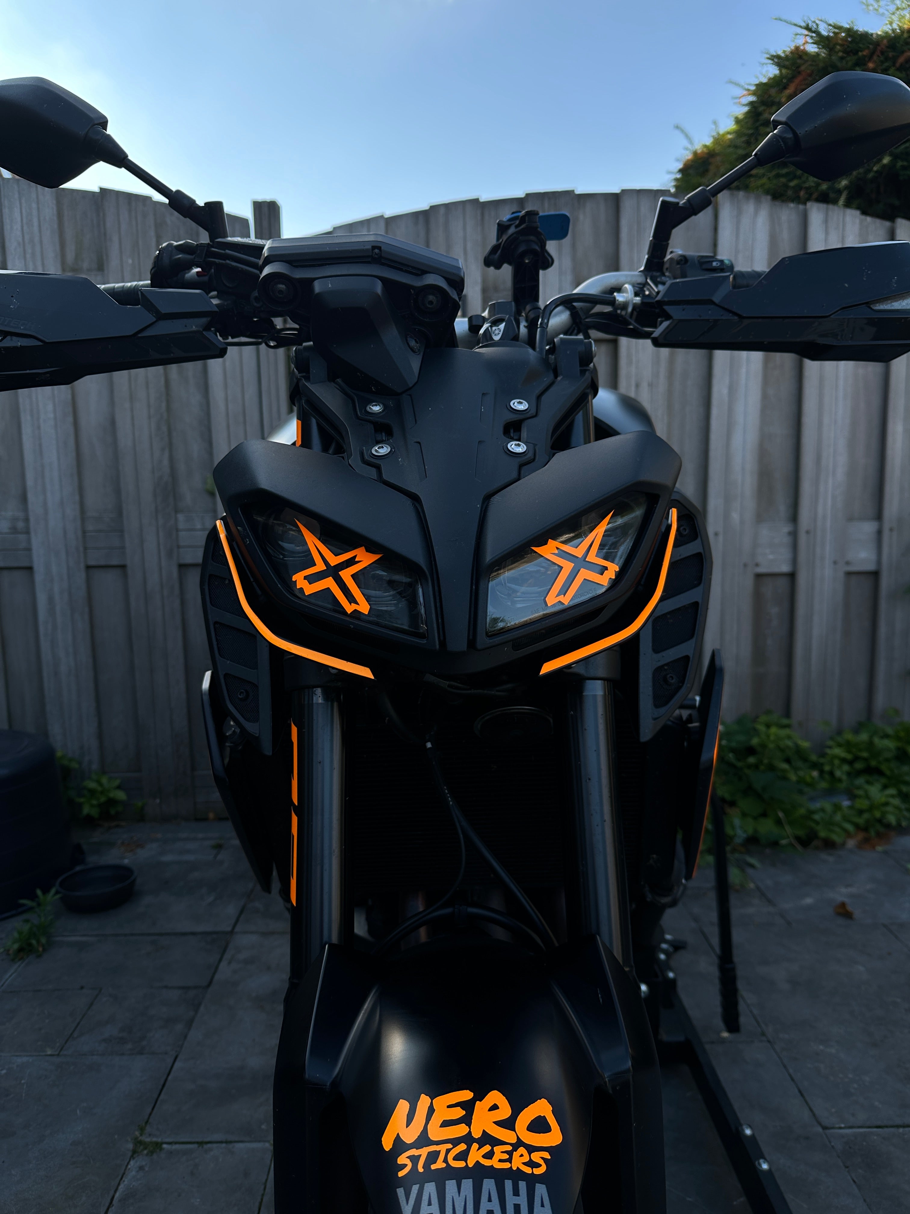 Yamaha MT09 Headlight Sticker Bundle 2.0