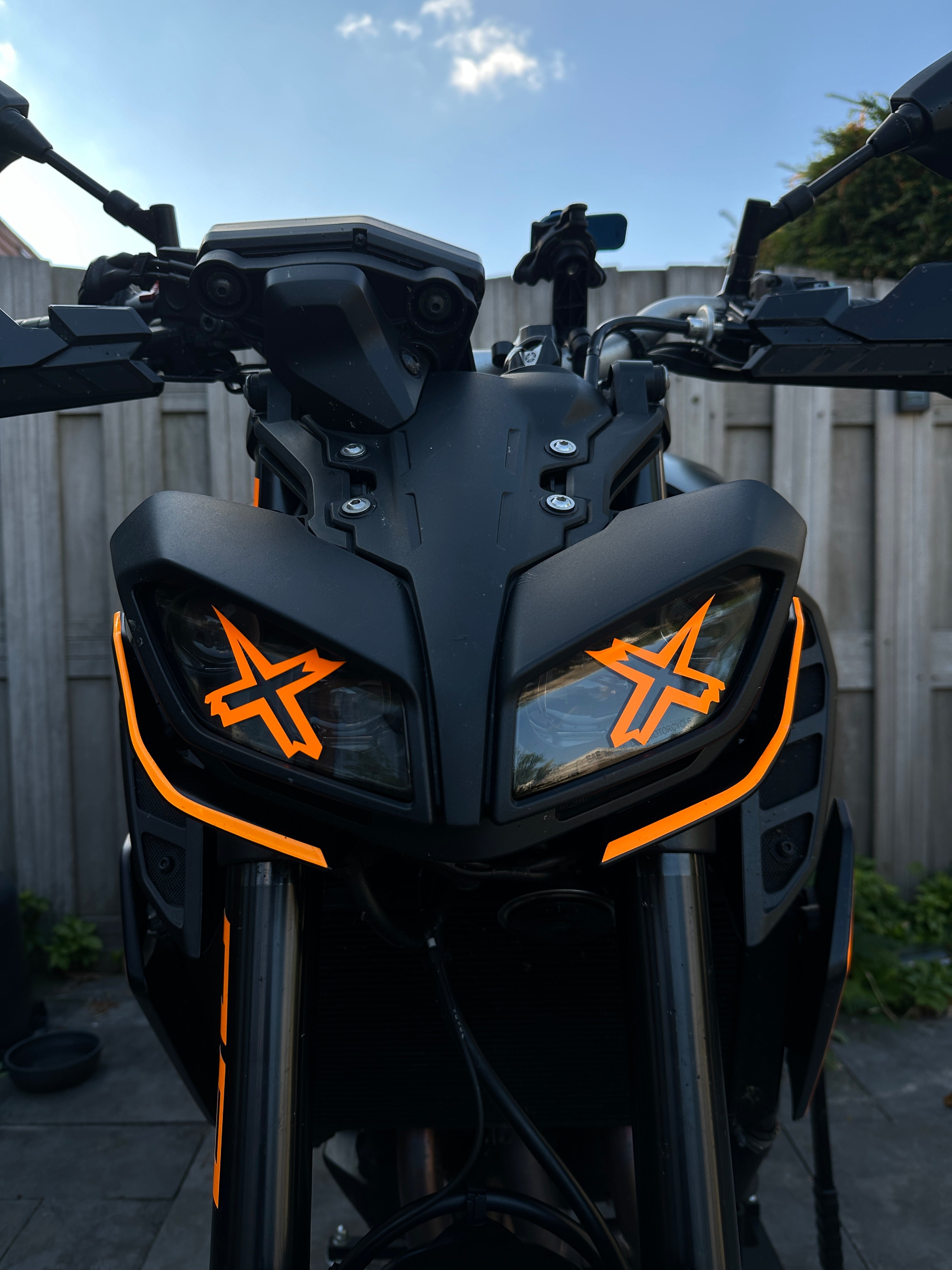 Yamaha MT09 Headlight Sticker Bundle 2.0