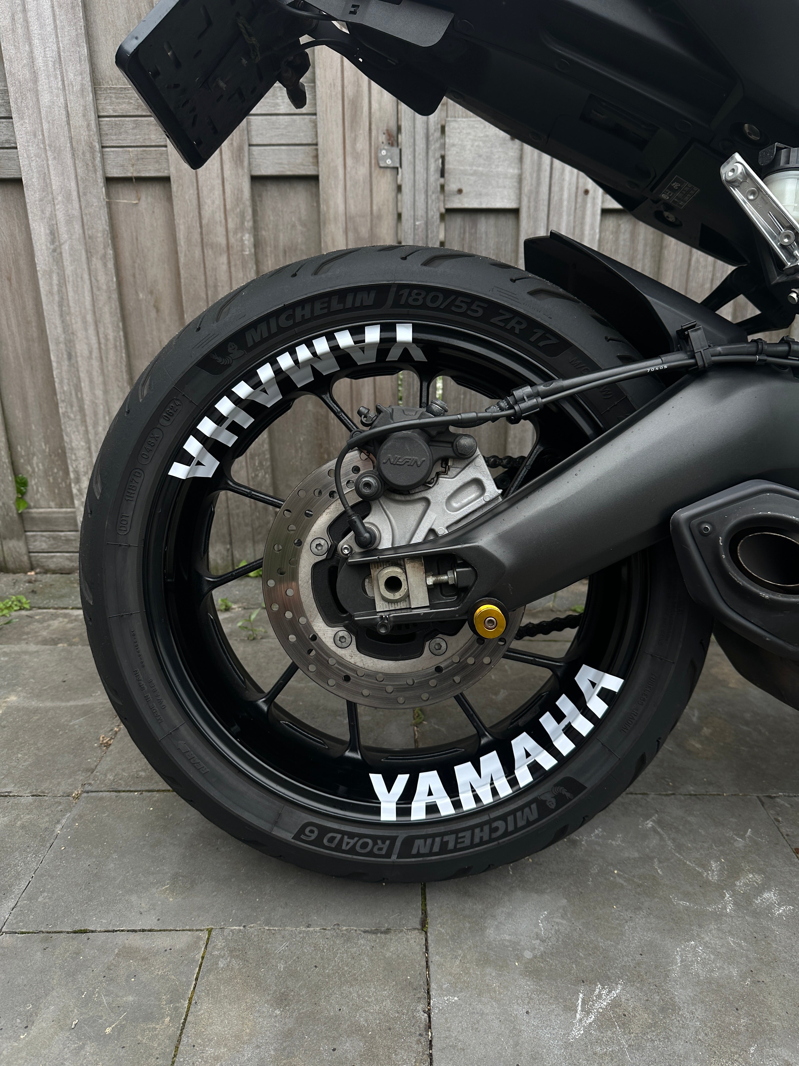 Yamaha Wheel Stickers 2.0