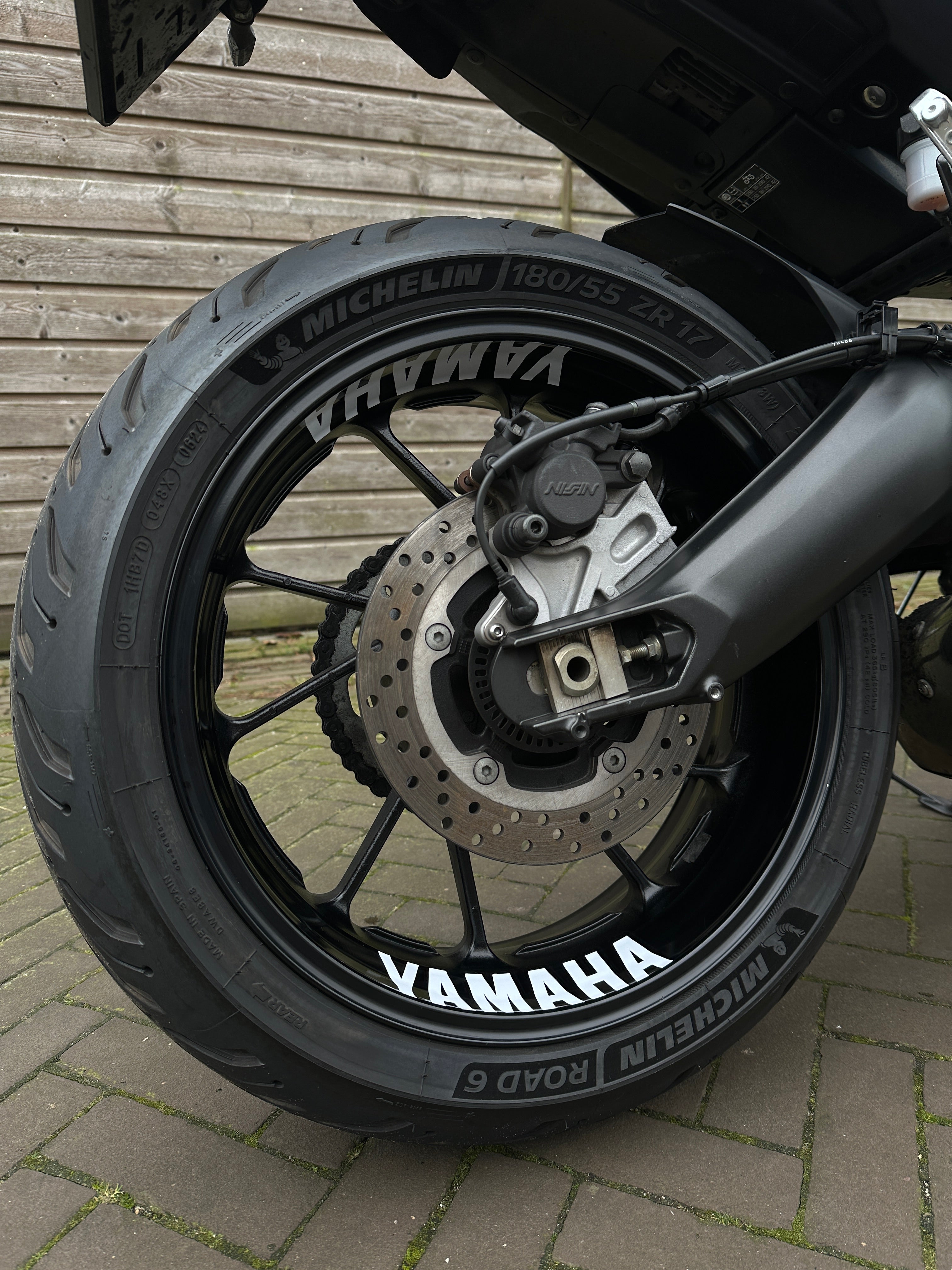 Yamaha Wheel Stickers