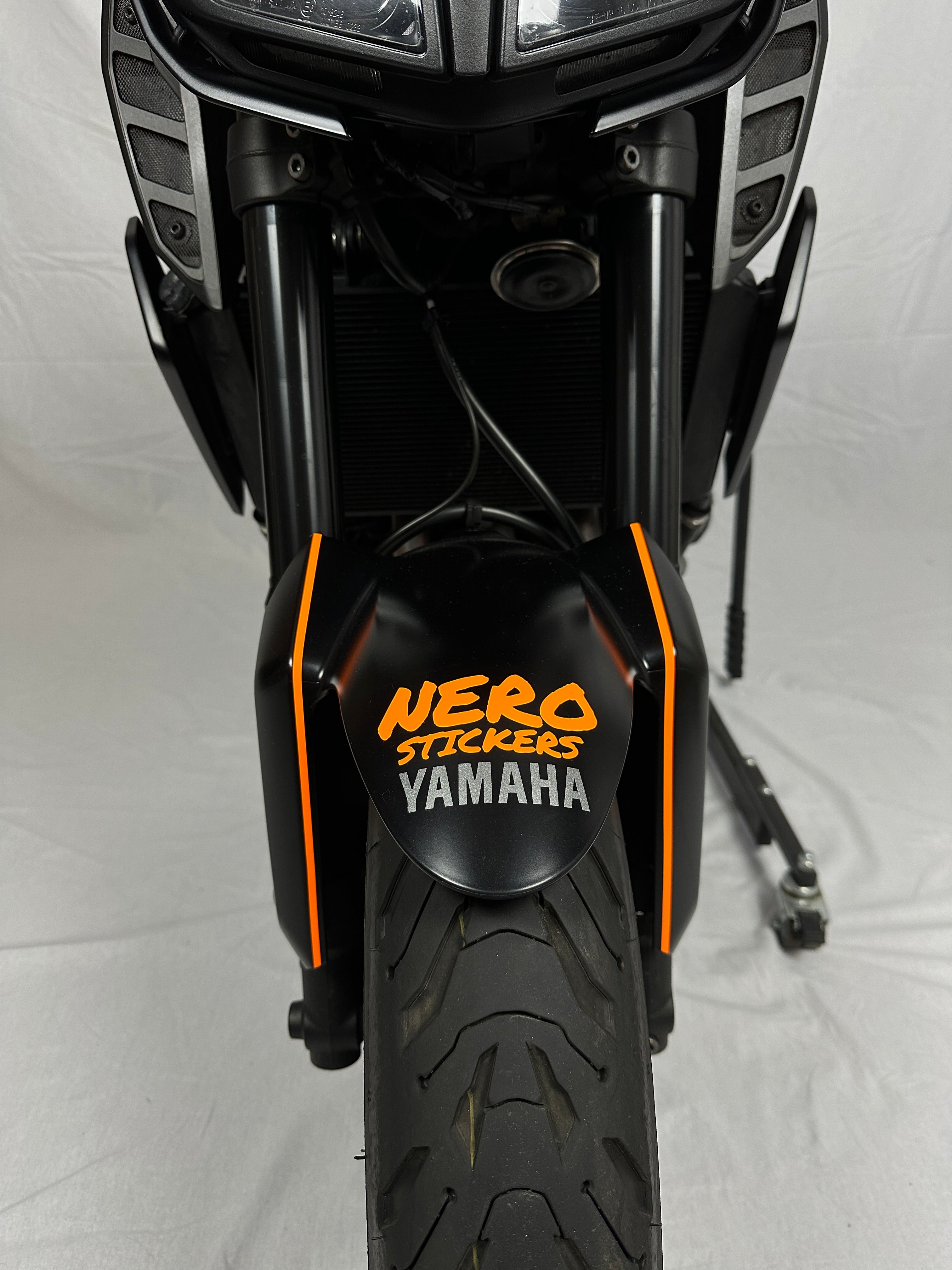 Yamaha MT09 Front Wheel Fender Sticker (2017-2020)