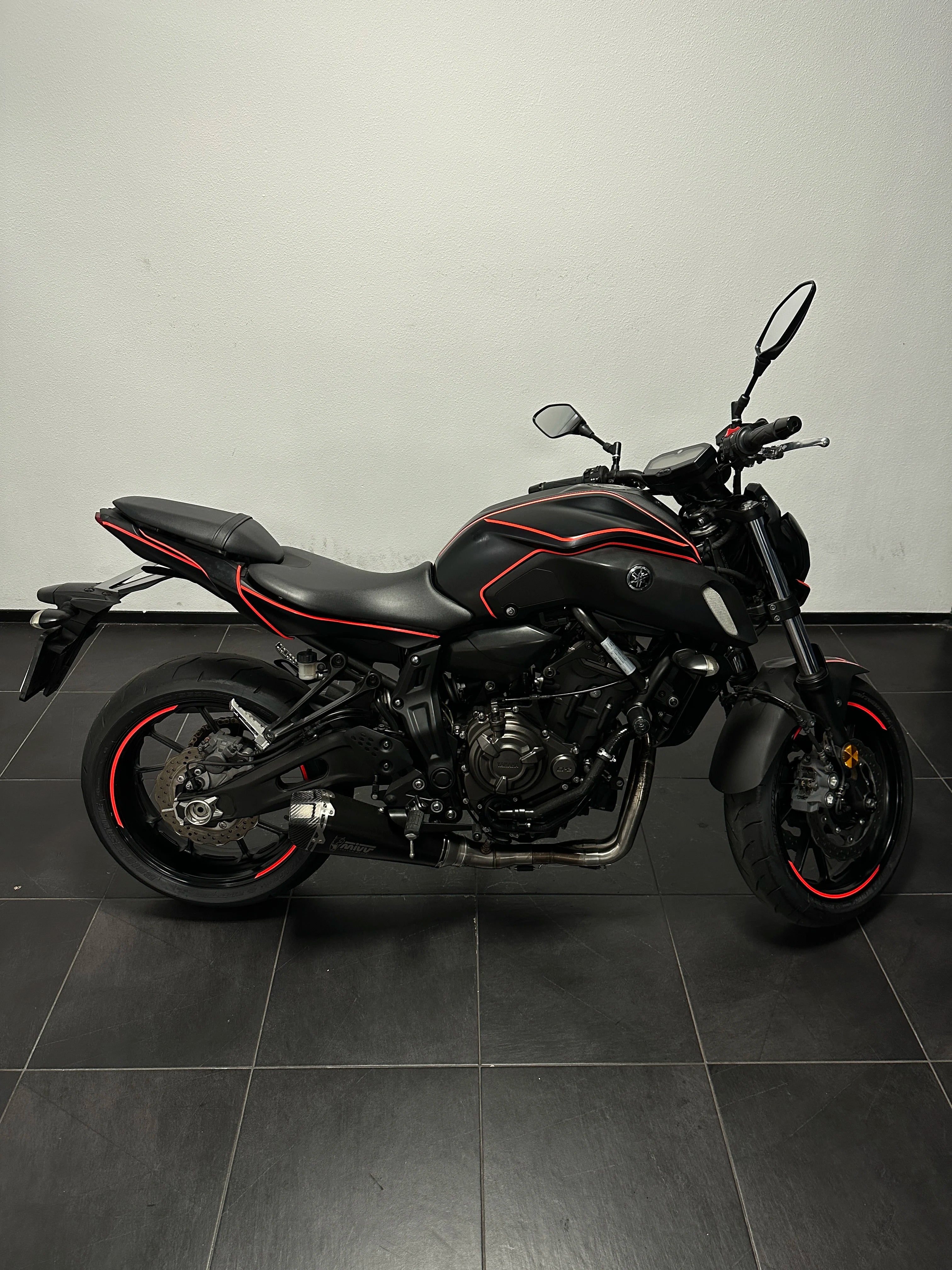 Yamaha MT07 Nero Sticker Set (2018-2020)