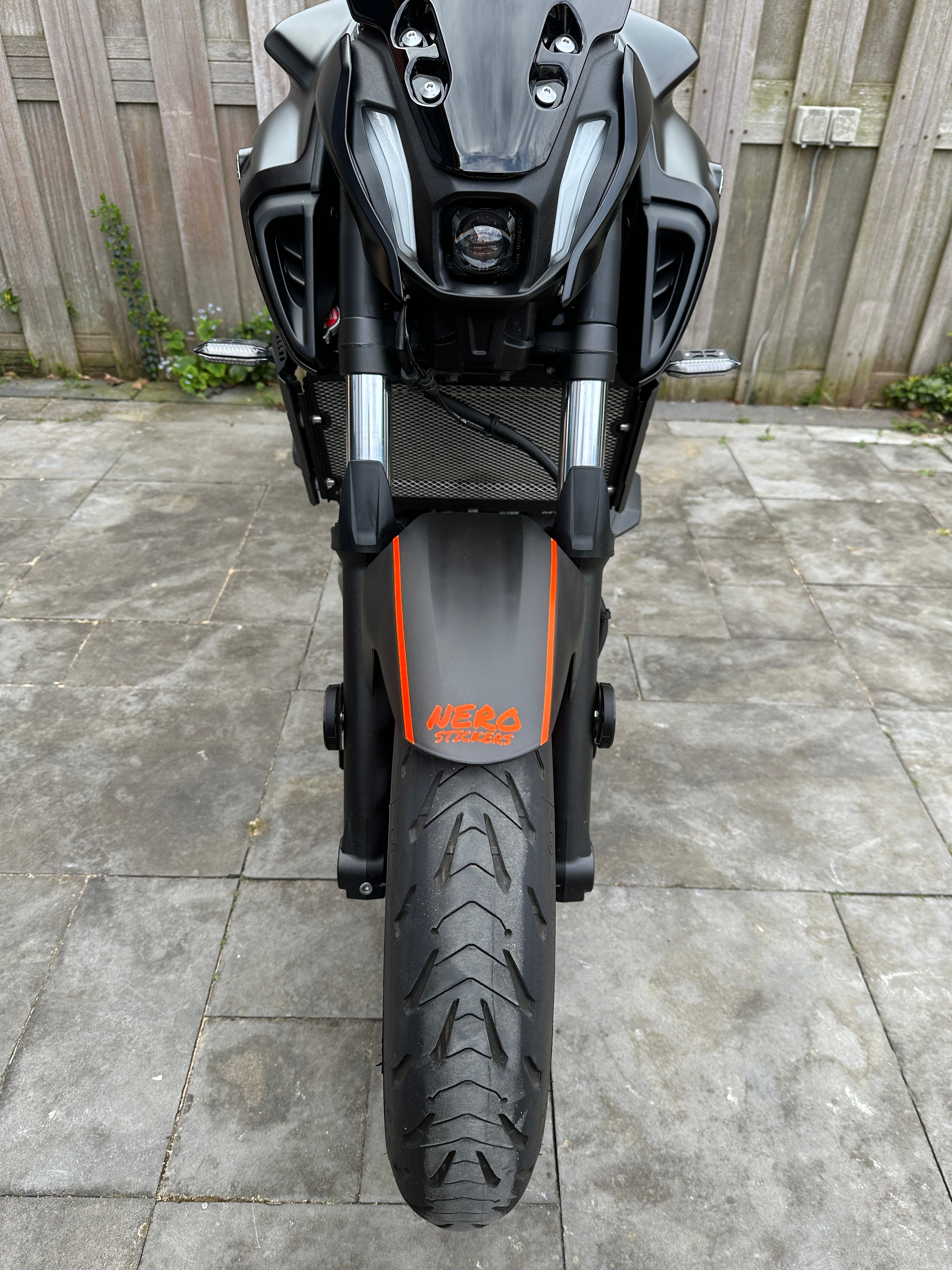 Yamaha MT07 Front Fender Sticker