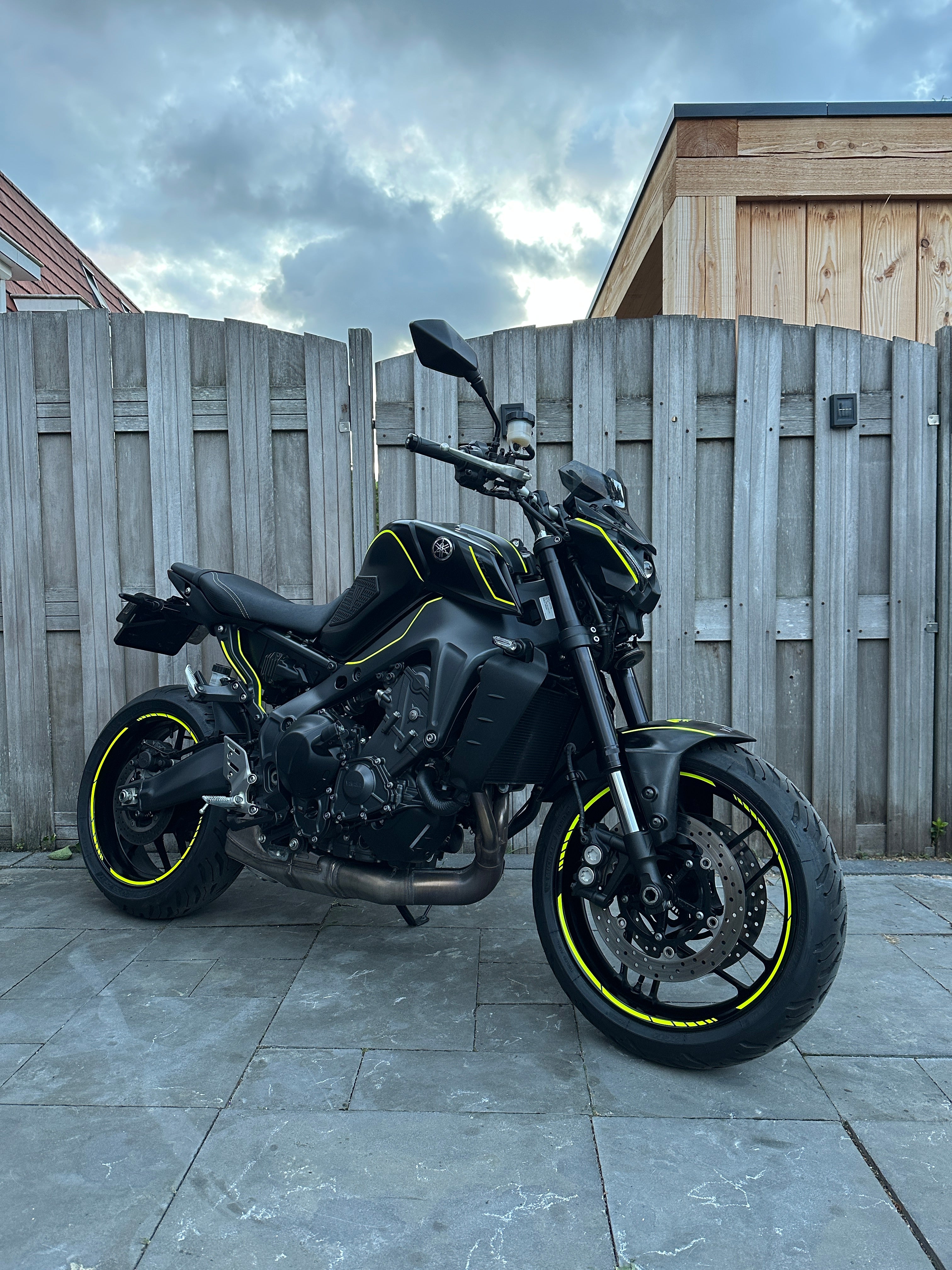 Yamaha MT09 Nero Sticker Set (2021-2023)