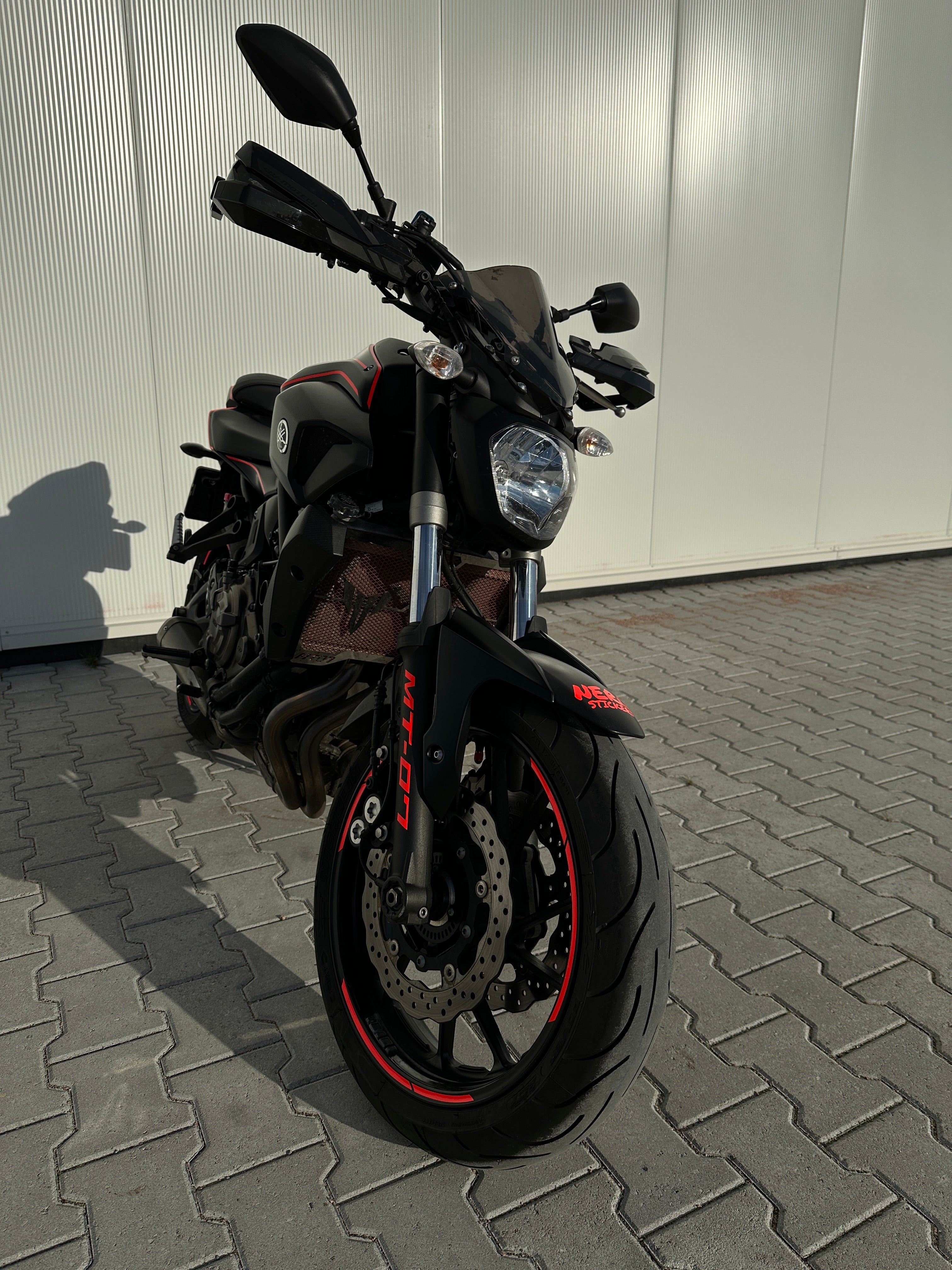 Yamaha MT07 Front Fork Sticker