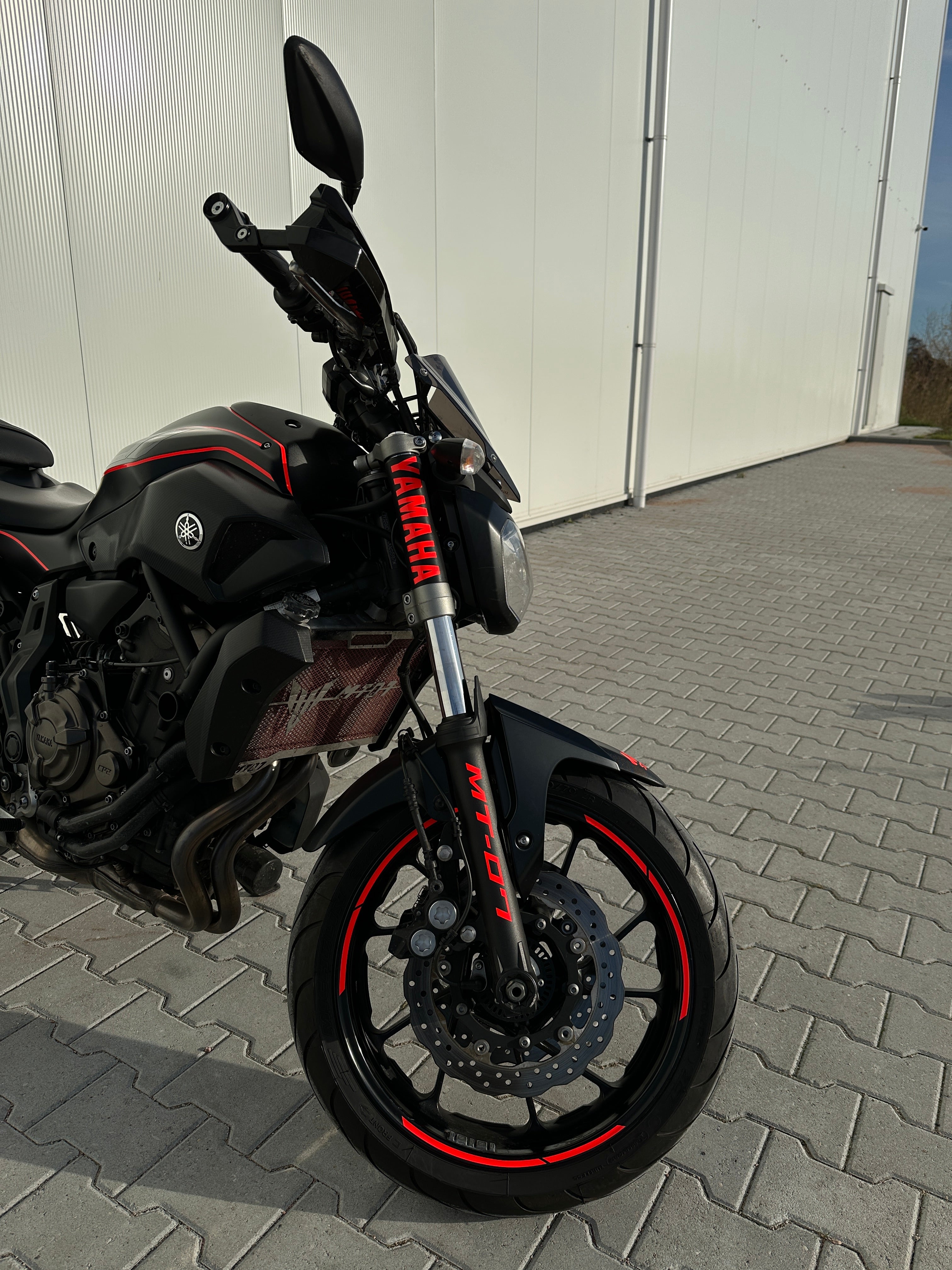 Yamaha MT07 Front Fork Sticker Bundle