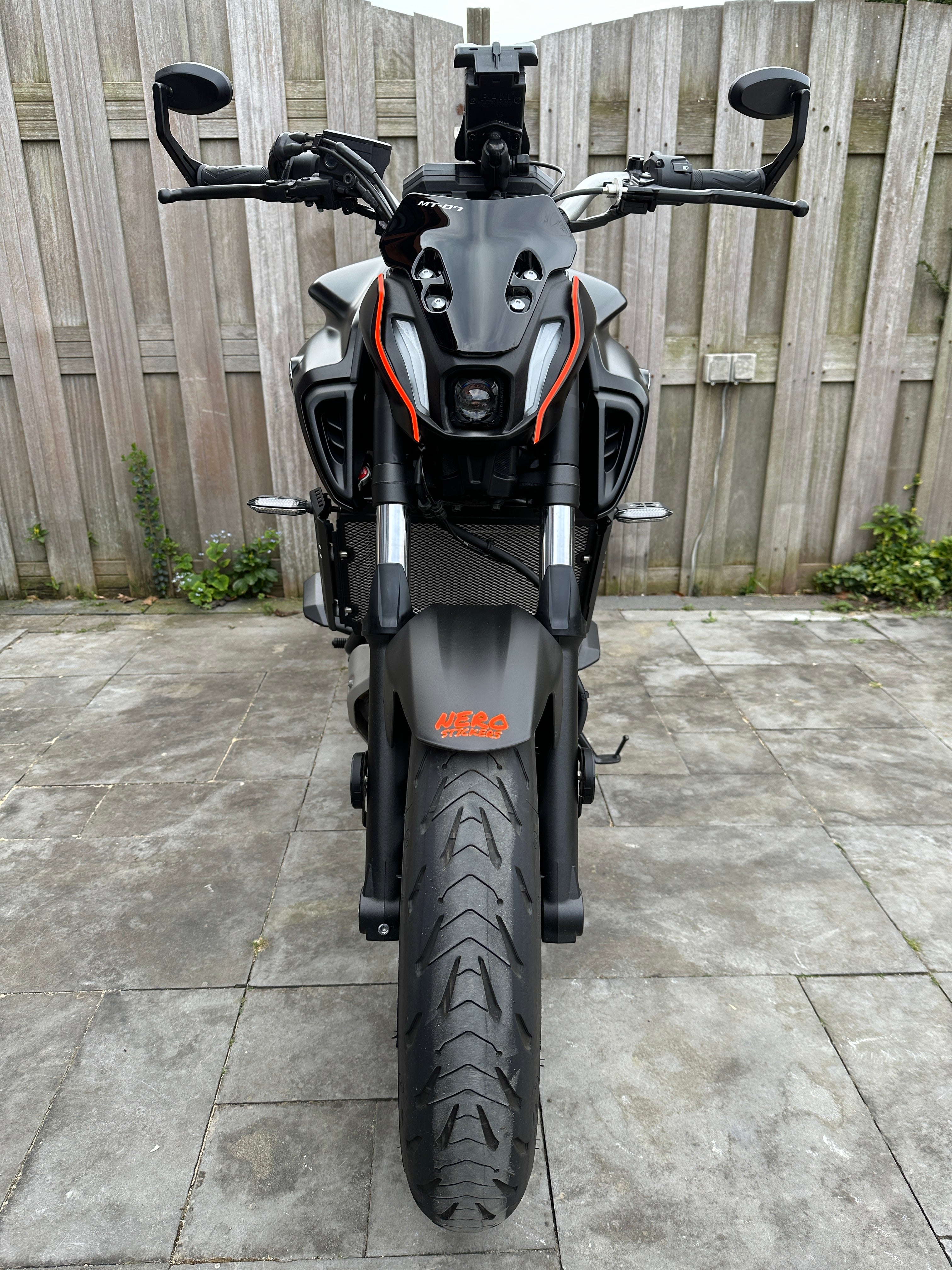 Yamaha MT07 Headlight Sticker