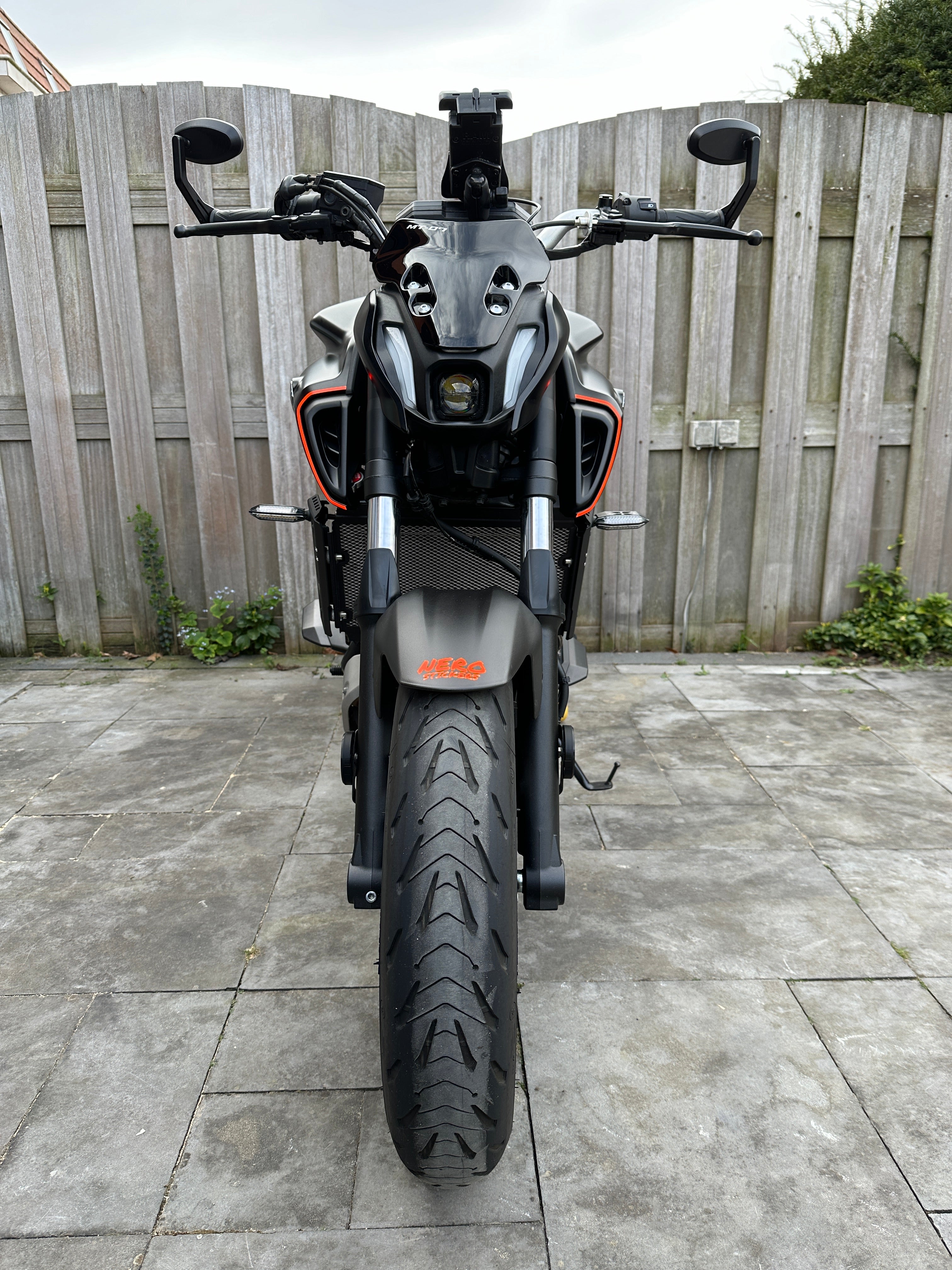 Yamaha MT07 Air Scoop Sticker 1.0