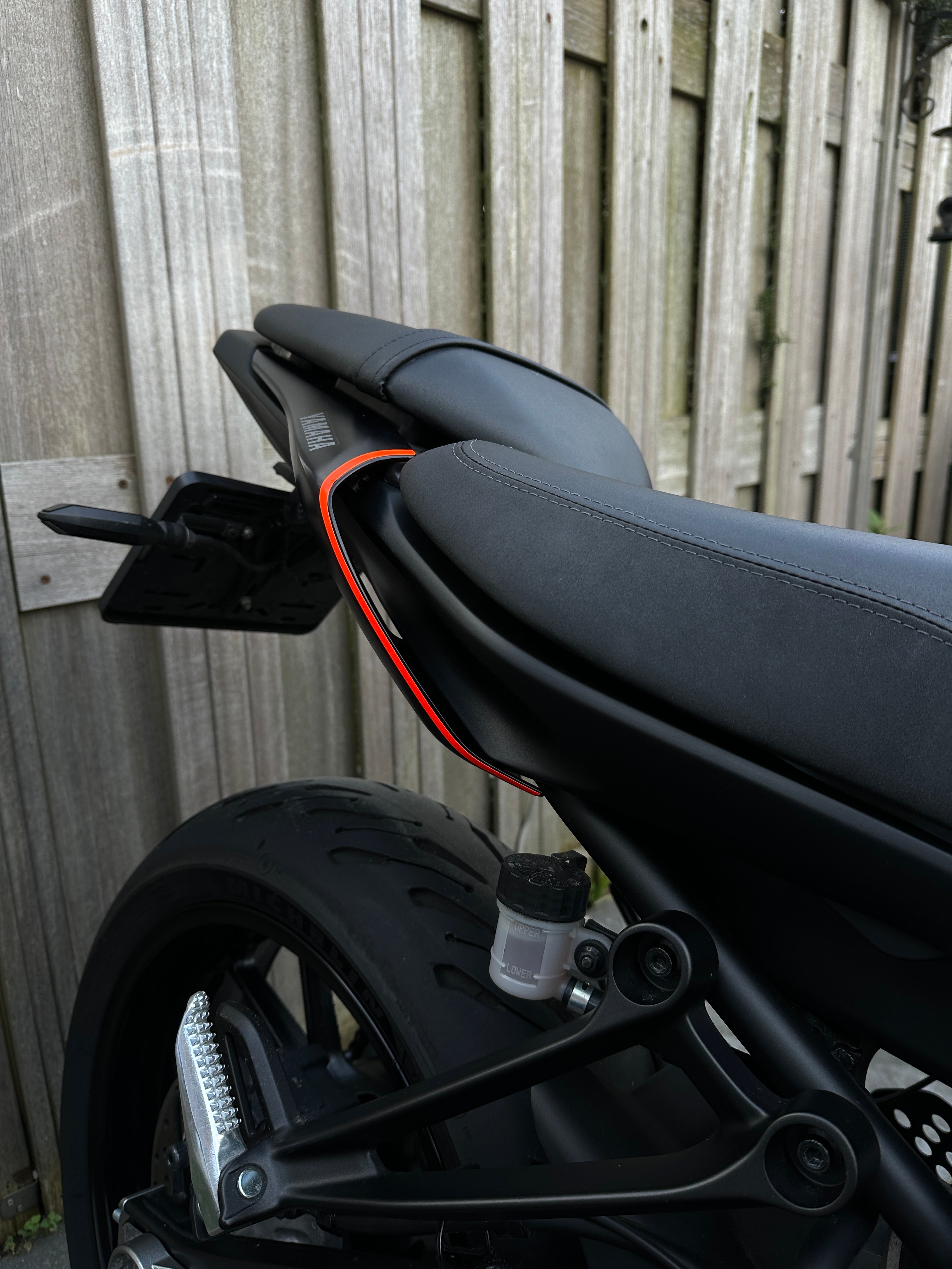 Yamaha MT07 Rear Seat Fender Sticker 3.0