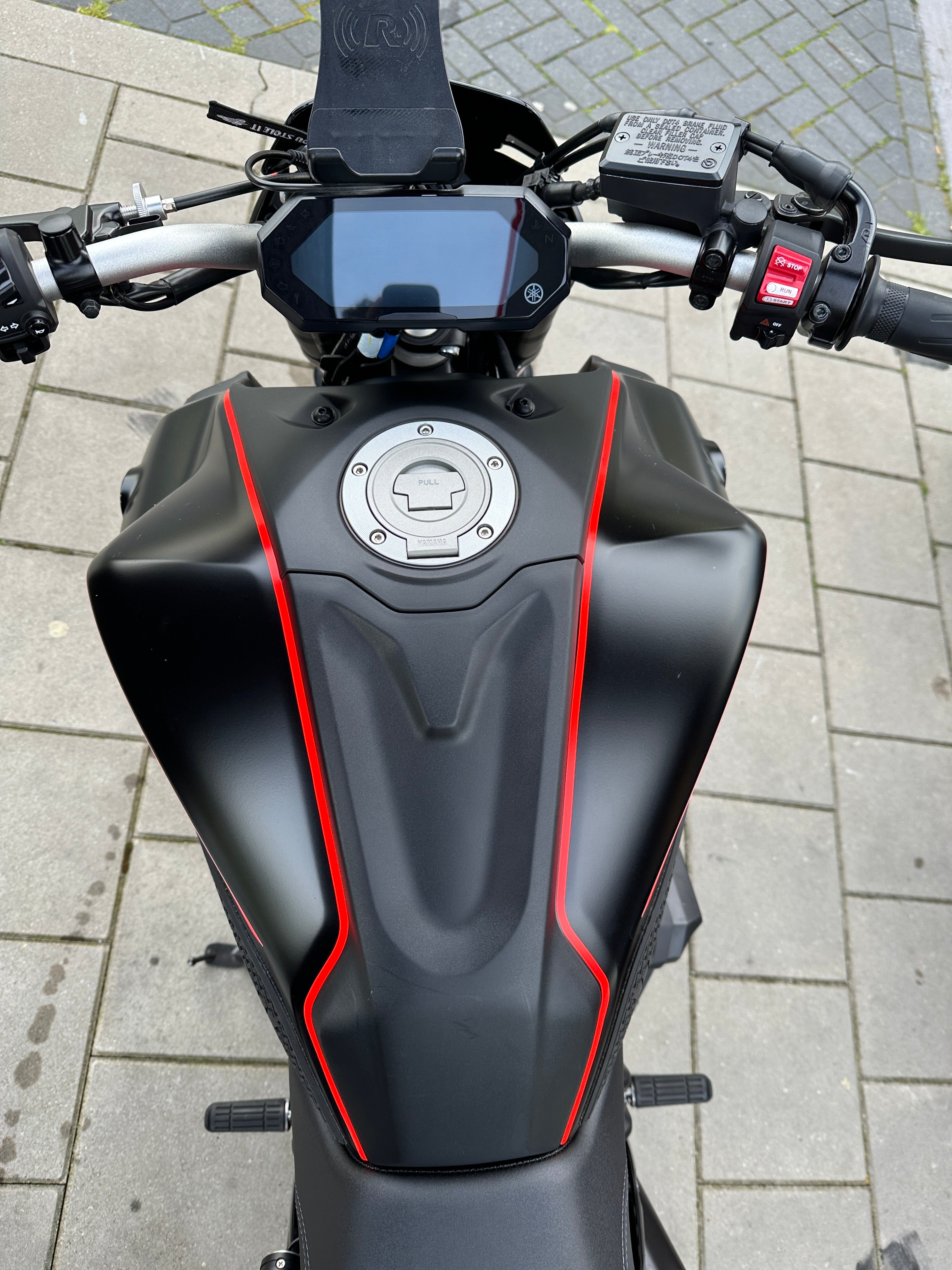 Yamaha MT07 Tank Sticker 2.0